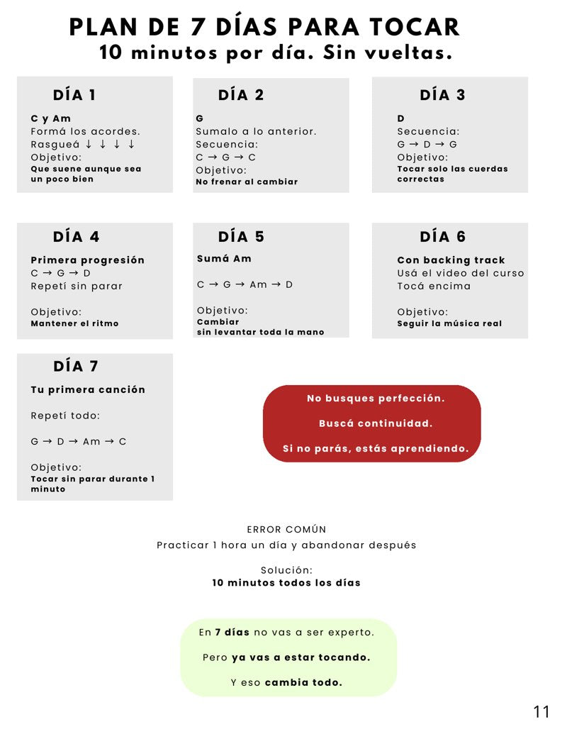 Plan de 7 días